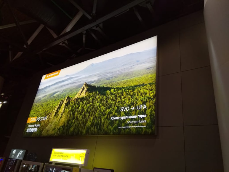 Изготовление панелей фреймлайтов (Framelight) - компания Nano-Print